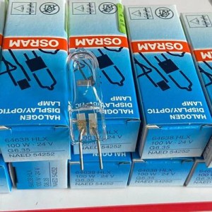 Osram 64638 LXX bohlam halogen tungsten 24V100W lampu tanpa bayangan bedah NAED 54252