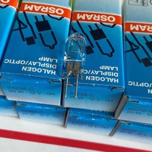 UV 생화학 기기 광원 할로겐 램프가 있는 기존 Osram 64258-C 12V 20W