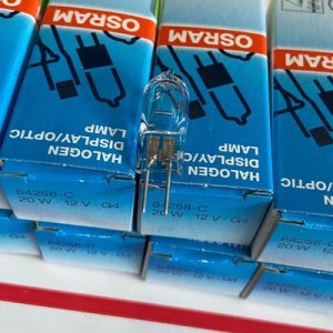 Oryginalny Osram 64258-C 12V 20W z lampą halogenową do instrumentów biochemicznych UV