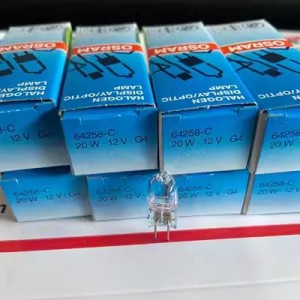 Oryginalny Osram 64258-C 12V 20W z lampą halogenową do instrumentów biochemicznych UV