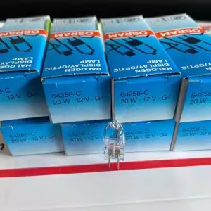 Orijinal Osram 64258-C 12V 20W UV biyokimyasal enstrüman ışık kaynağı Halojen lamba ile